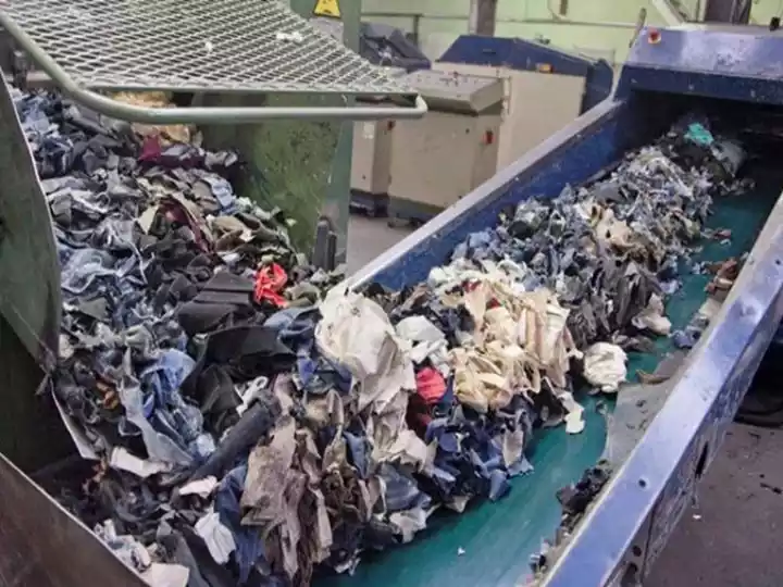 Waste fabric recycling
