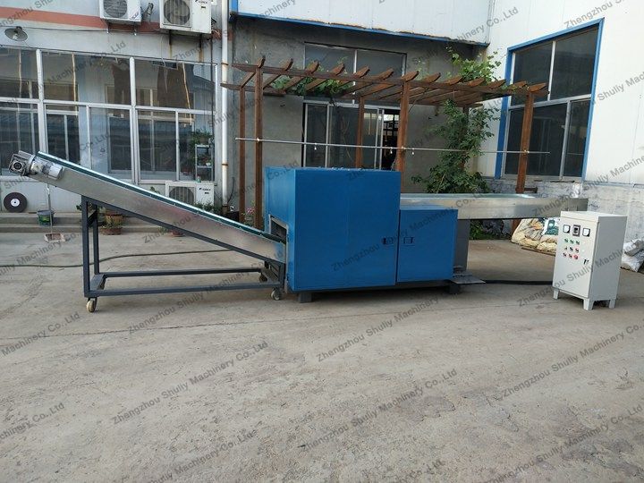 Complete textile recycling machines